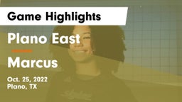 Plano East  vs Marcus Game Highlights - Oct. 25, 2022