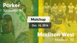 Matchup: Parker  vs. Madison West  2016