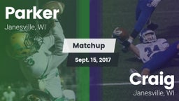 Matchup: Parker  vs. Craig  2017