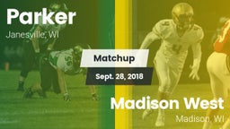 Matchup: Parker  vs. Madison West  2018
