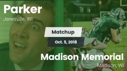 Matchup: Parker  vs. Madison Memorial  2018