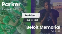 Matchup: Parker  vs. Beloit Memorial  2018