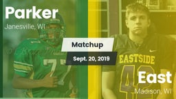 Matchup: Parker  vs. East  2019