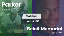 Matchup: Parker  vs. Beloit Memorial  2019