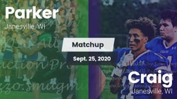 Matchup: Parker  vs. Craig  2020