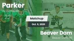 Matchup: Parker  vs. Beaver Dam  2020