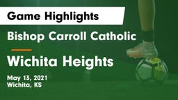 Bishop Carroll Catholic  vs Wichita Heights  Game Highlights - May 13, 2021
