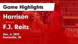 Harrison  vs F.J. Reitz  Game Highlights - Dec. 6, 2023