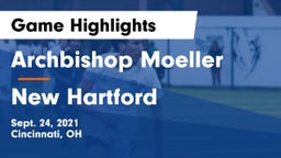 Archbishop Moeller  vs New Hartford  Game Highlights - Sept. 24, 2021