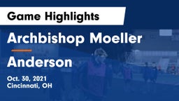 Archbishop Moeller  vs Anderson  Game Highlights - Oct. 30, 2021