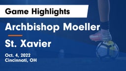 Archbishop Moeller  vs St. Xavier  Game Highlights - Oct. 4, 2022