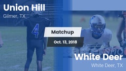 Matchup: Union Hill High vs. White Deer  2018