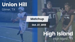 Matchup: Union Hill High vs. High Island  2018