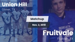 Matchup: Union Hill High vs. Fruitvale  2018