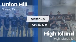 Matchup: Union Hill High vs. High Island  2019
