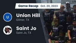 Recap: Union Hill  vs. Saint Jo  2023