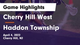 Cherry Hill West  vs Haddon Township  Game Highlights - April 4, 2022