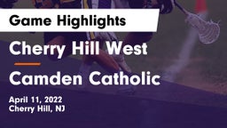 Cherry Hill West  vs Camden Catholic  Game Highlights - April 11, 2022