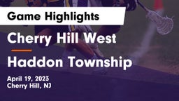 Cherry Hill West  vs Haddon Township  Game Highlights - April 19, 2023
