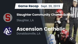 Recap: Slaughter Community Charter School vs. Ascension Catholic  2019