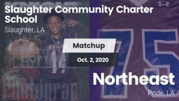 Matchup: Slaughter Community  vs. Northeast  2020
