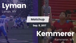 Matchup: Lyman  vs. Kemmerer  2017