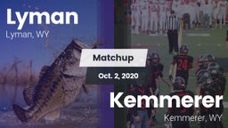 Matchup: Lyman  vs. Kemmerer  2020
