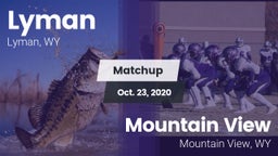 Matchup: Lyman  vs. Mountain View  2020
