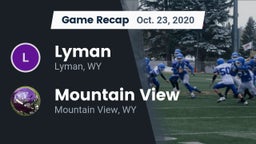 Recap: Lyman  vs. Mountain View  2020