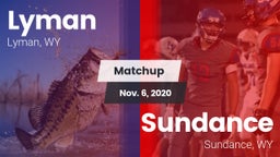 Matchup: Lyman  vs. Sundance  2020