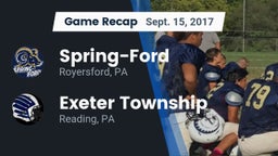 Recap: Spring-Ford  vs. Exeter Township  2017