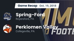 Recap: Spring-Ford  vs. Perkiomen Valley  2018