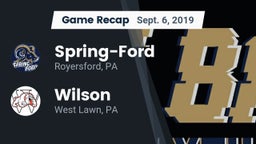Recap: Spring-Ford  vs. Wilson  2019