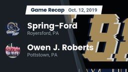 Recap: Spring-Ford  vs. Owen J. Roberts  2019