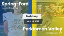 Matchup: Spring-Ford HS vs. Perkiomen Valley  2019