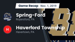 Recap: Spring-Ford  vs. Haverford Township  2019