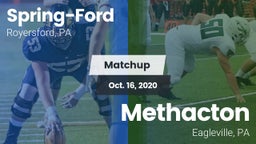 Matchup: Spring-Ford HS vs. Methacton  2020