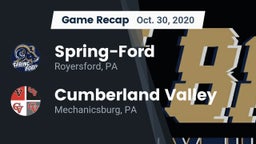 Recap: Spring-Ford  vs. Cumberland Valley  2020