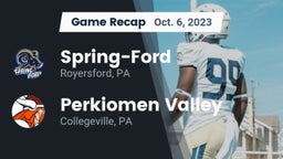 Recap: Spring-Ford  vs. Perkiomen Valley  2023