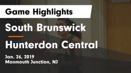 South Brunswick  vs Hunterdon Central  Game Highlights - Jan. 26, 2019
