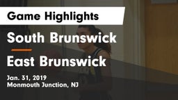 South Brunswick  vs East Brunswick  Game Highlights - Jan. 31, 2019