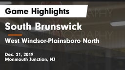 South Brunswick  vs West Windsor-Plainsboro North  Game Highlights - Dec. 21, 2019