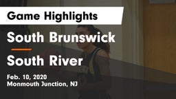 South Brunswick  vs South River  Game Highlights - Feb. 10, 2020
