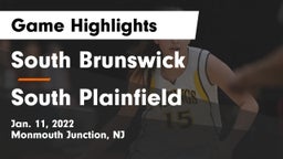 South Brunswick  vs South Plainfield  Game Highlights - Jan. 11, 2022