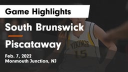 South Brunswick  vs Piscataway  Game Highlights - Feb. 7, 2022