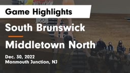 South Brunswick  vs Middletown North  Game Highlights - Dec. 30, 2022