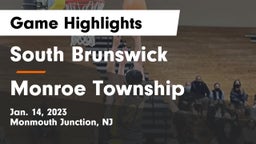 South Brunswick  vs Monroe Township  Game Highlights - Jan. 14, 2023