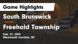 South Brunswick  vs Freehold Township  Game Highlights - Feb. 21, 2023