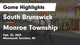 South Brunswick  vs Monroe Township  Game Highlights - Feb. 25, 2023