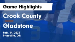 Crook County  vs Gladstone  Game Highlights - Feb. 14, 2023